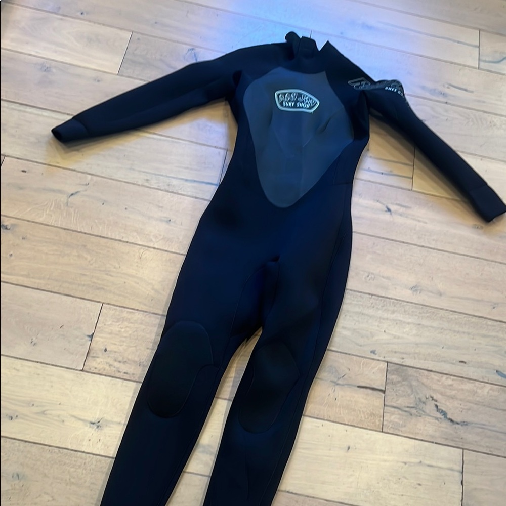 Ron Jon Black Bodysuit One Piece Sleek Design